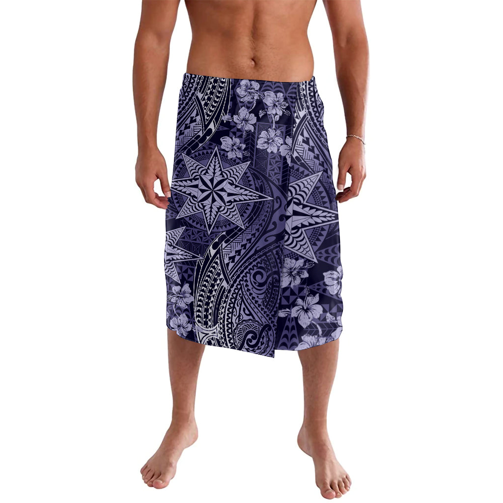 Vintage Tonga Tribal Ngatu Pattern Lavalava With Pacific Floral Pink Art LT9 Pink - Polynesian Pride