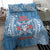 Personalised Tonga Apifo'ou College Bedding Set Since 1865 Special Kupesi Pattern