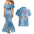 Personalised Tonga Apifo'ou College Couples Matching Mermaid Dress and Hawaiian Shirt Since 1865 Special Kupesi Pattern