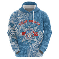 Personalised Tonga Apifo'ou College Hoodie Since 1865 Special Kupesi Pattern LT9 - Polynesian Pride