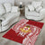 Personalised Kolisi Tonga Atele 142nd Anniversary Area Rug Special Kupesi Pattern