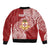 Personalised Kolisi Tonga Atele 142nd Anniversary Bomber Jacket Special Kupesi Pattern