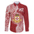 Personalised Kolisi Tonga Atele 142nd Anniversary Family Matching Puletasi and Hawaiian Shirt Special Kupesi Pattern