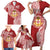 Personalised Kolisi Tonga Atele 142nd Anniversary Family Matching Short Sleeve Bodycon Dress and Hawaiian Shirt Special Kupesi Pattern