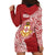 Personalised Kolisi Tonga Atele 142nd Anniversary Hoodie Dress Special Kupesi Pattern