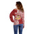 Personalised Kolisi Tonga Atele 142nd Anniversary Off Shoulder Sweater Special Kupesi Pattern