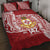 Personalised Kolisi Tonga Atele 142nd Anniversary Quilt Bed Set Special Kupesi Pattern