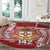 Personalised Kolisi Tonga Atele 142nd Anniversary Round Carpet Special Kupesi Pattern