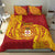 Personalised Kolisi Tonga Atele Bedding Set Since 1882 Simple Ngatu Pattern