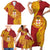 Personalised Kolisi Tonga Atele Family Matching Short Sleeve Bodycon Dress and Hawaiian Shirt Since 1882 Simple Ngatu Pattern