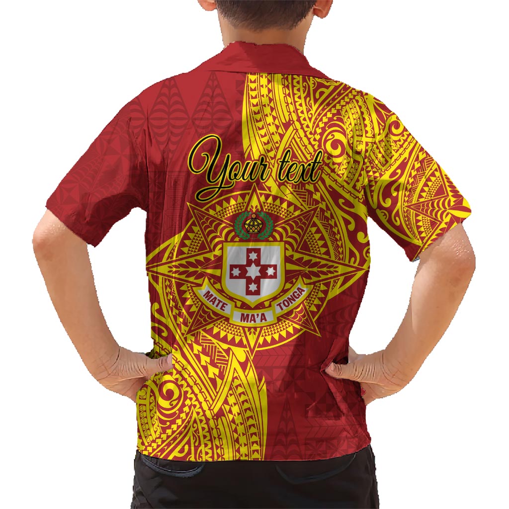 Personalised Kolisi Tonga Atele Hawaiian Shirt Since 1882 Simple Ngatu Pattern LT9 - Polynesian Pride