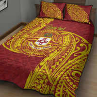 Personalised Kolisi Tonga Atele Quilt Bed Set Since 1882 Simple Ngatu Pattern LT9 - Polynesian Pride