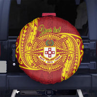 Personalised Kolisi Tonga Atele Spare Tire Cover Since 1882 Simple Ngatu Pattern LT9 - Polynesian Pride