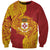 Personalised Kolisi Tonga Atele Sweatshirt Since 1882 Simple Ngatu Pattern