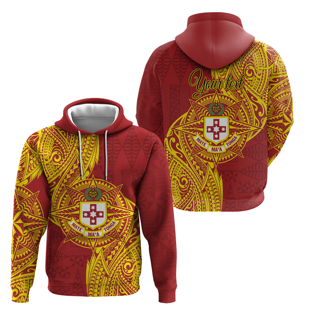 Personalised Kolisi Tonga Atele Zip Hoodie Since 1882 Simple Ngatu Pattern LT9 - Polynesian Pride