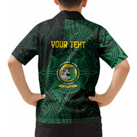 Personalised Tonga Liahona High School 80th Anniversary Hawaiian Shirt Special Kupesi Pattern LT9 - Polynesian Pride