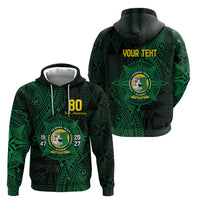 Personalised Tonga Liahona High School 80th Anniversary Hoodie Special Kupesi Pattern LT9 - Polynesian Pride