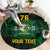 Personalised Tonga Liahona High School 76th Anniversary Round Carpet Special Kupesi Pattern