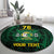 Personalised Tonga Liahona High School 76th Anniversary Round Carpet Special Kupesi Pattern