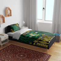 Personalised Tonga Liahona High School Bedding Set Since 1948 Special Kupesi Pattern LT9 - Polynesian Pride