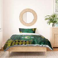 Personalised Tonga Liahona High School Bedding Set Since 1948 Special Kupesi Pattern LT9 - Polynesian Pride
