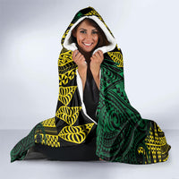 Personalised Tonga Liahona High School Hooded Blanket Since 1948 Special Kupesi Pattern LT9 - Polynesian Pride