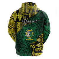 Personalised Tonga Liahona High School Hoodie Since 1948 Special Kupesi Pattern LT9 - Polynesian Pride