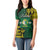 Personalised Tonga Liahona High School Women Polo Shirt Since 1948 Special Kupesi Pattern