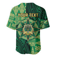 Personalised Tonga Saineha High School Baseball Jersey Since 1978 Special Kupesi Pattern LT9 - Polynesian Pride