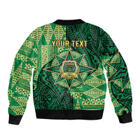 Personalised Tonga Saineha High School Bomber Jacket Since 1978 Special Kupesi Pattern LT9 - Polynesian Pride