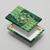 Personalised Tonga Saineha High School Canvas Wall Art Since 1978 Special Kupesi Pattern LT9 - Polynesian Pride