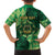 Personalised Tonga Saineha High School Family Matching Off The Shoulder Long Sleeve Dress and Hawaiian Shirt Since 1978 Special Kupesi Pattern