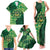 Personalised Tonga Saineha High School Family Matching Tank Maxi Dress and Hawaiian Shirt Since 1978 Special Kupesi Pattern