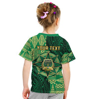 Personalised Tonga Saineha High School Kid T Shirt Since 1978 Special Kupesi Pattern LT9 - Polynesian Pride