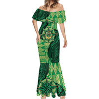 Personalised Tonga Saineha High School Mermaid Dress Since 1978 Special Kupesi Pattern LT9 - Polynesian Pride
