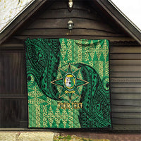 Personalised Tonga Saineha High School Quilt Since 1978 Special Kupesi Pattern LT9 - Polynesian Pride