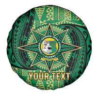 Personalised Tonga Saineha High School Spare Tire Cover Since 1978 Special Kupesi Pattern LT9 - Polynesian Pride