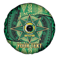 Personalised Tonga Saineha High School Spare Tire Cover Since 1978 Special Kupesi Pattern LT9 - Polynesian Pride