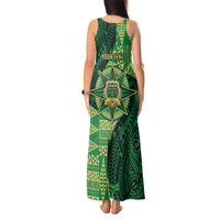 Personalised Tonga Saineha High School Tank Maxi Dress Since 1978 Special Kupesi Pattern LT9 - Polynesian Pride