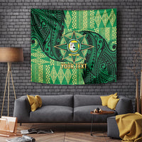 Personalised Tonga Saineha High School Tapestry Since 1978 Special Kupesi Pattern LT9 - Polynesian Pride