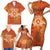 Personalised Tonga Tailulu College Family Matching Short Sleeve Bodycon Dress and Hawaiian Shirt Since 1967 Special Kupesi Pattern Version 1
