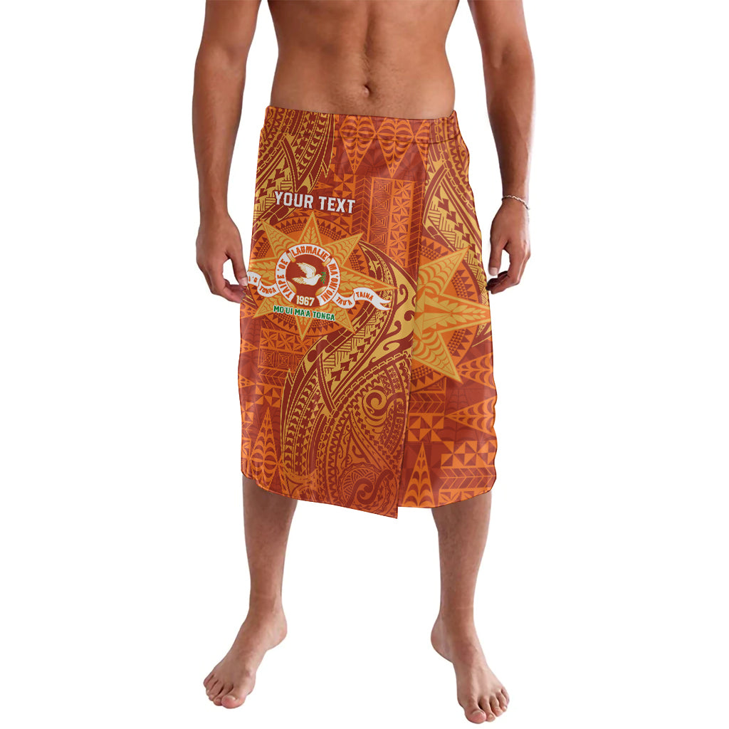 Personalised Tonga Tailulu College Lavalava Since 1967 Special Kupesi Pattern Version 1 LT9 Gold - Polynesian Pride