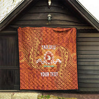 Personalised Tonga Tailulu College Quilt Since 1967 Special Kupesi Pattern Version 1 LT9 - Polynesian Pride