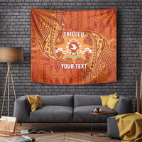 Personalised Tonga Tailulu College Tapestry Since 1967 Special Kupesi Pattern Version 1 LT9 - Polynesian Pride
