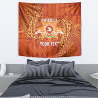 Personalised Tonga Tailulu College Tapestry Since 1967 Special Kupesi Pattern Version 1 LT9 - Polynesian Pride