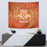 Personalised Tonga Tailulu College Tapestry Since 1967 Special Kupesi Pattern Version 1 LT9 - Polynesian Pride