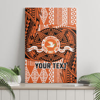 Personalised Tonga Tailulu College Canvas Wall Art Since 1967 Special Kupesi Pattern Version 2 LT9 - Polynesian Pride