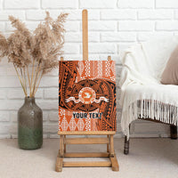Personalised Tonga Tailulu College Canvas Wall Art Since 1967 Special Kupesi Pattern Version 2 LT9 - Polynesian Pride