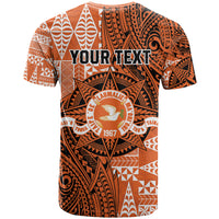Personalised Tonga Tailulu College T Shirt Since 1967 Special Kupesi Pattern Version 2 LT9 - Polynesian Pride