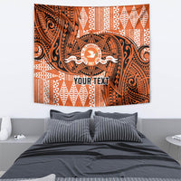 Personalised Tonga Tailulu College Tapestry Since 1967 Special Kupesi Pattern Version 2 LT9 - Polynesian Pride